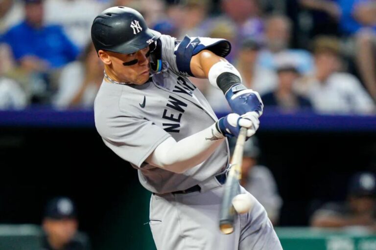 Aaron judge takes a breather amid yankees historic streak