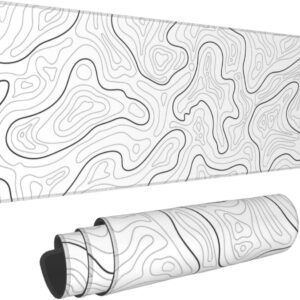 Abstract Topo Gaming Mouse Pad