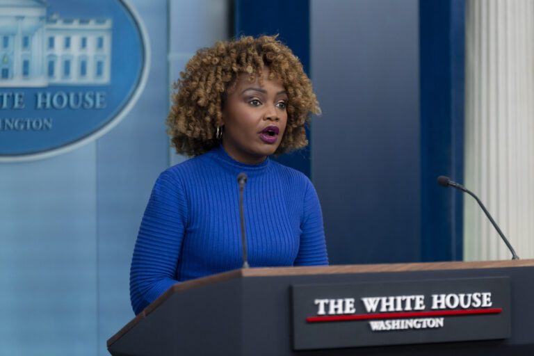 Biden team turns on karine jean pierre amid party rift