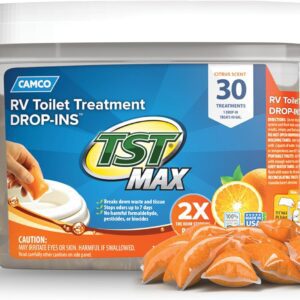 Camco TST MAX RV Toilet Drop-Ins 30-Pack