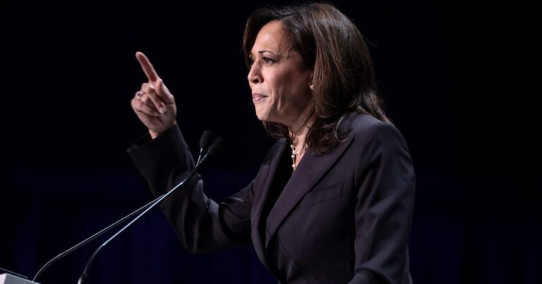 Kamala harris stays silent on l.a. riot response