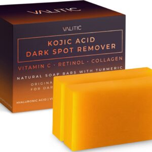 Kojic Glow Soap Bars with Vitamin C & Collagen