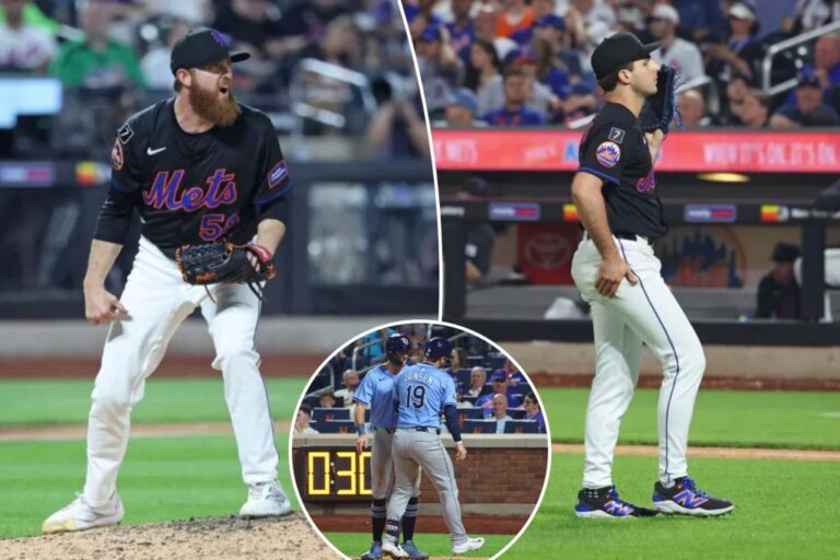 Mets' bullpen collapses in heartbreaking loss to rays