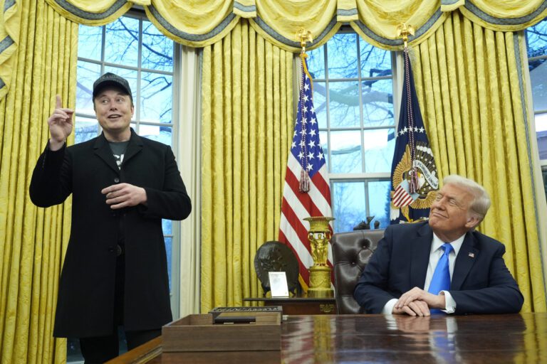 Musk exits white house amid steep decline in tesla's european
