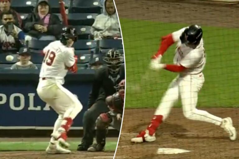 Roman anthony hits epic 497 foot grand slam as red sox