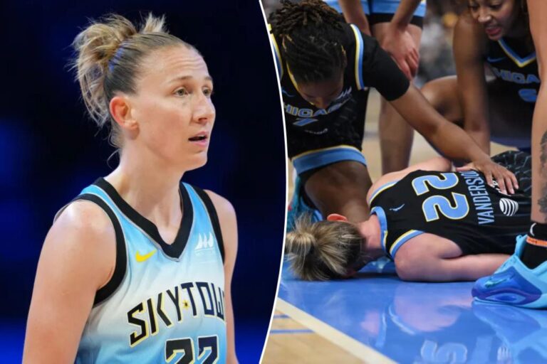 Sky star exits season early with torn acl