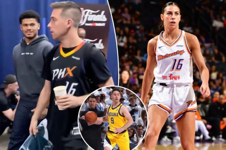 T.j. mcconnell celebrates sister's wnba journey in pre game rally