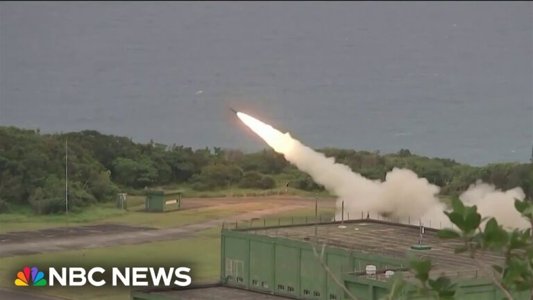 Taiwan launches u.s. made rocket system amid rising china tensions