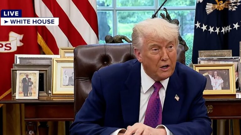 Trump introduces costly golden dome missile defense strategy video