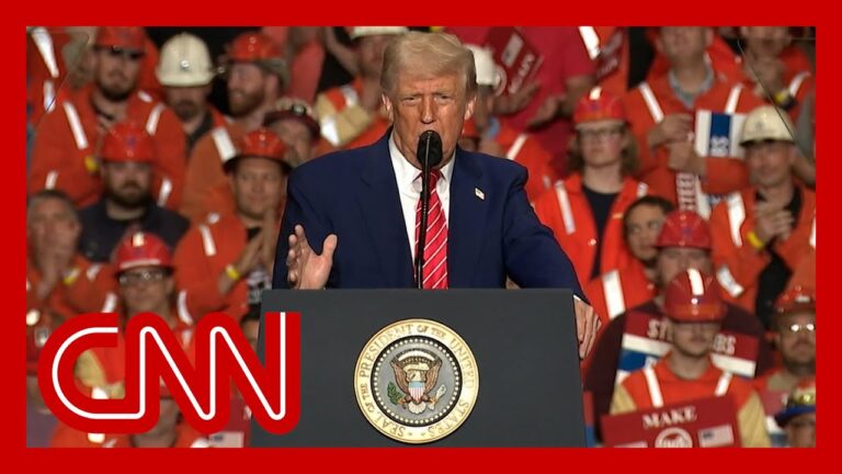 Trump proposes 50% increase in steel tariffs video