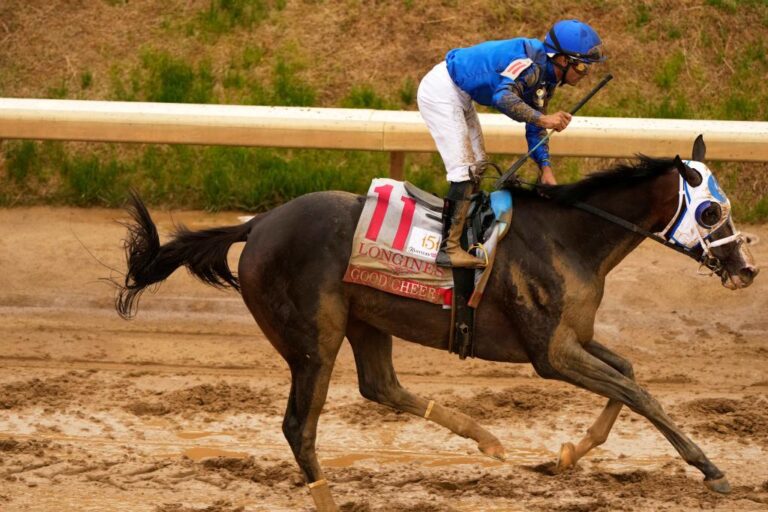 Will good cheer face a challenge this friday at saratoga?