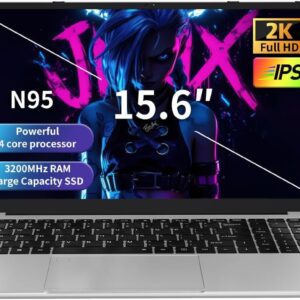 Gaming Laptop N95 3.4GHz 16GB RAM 512GB SSD 15.6" 2K Display