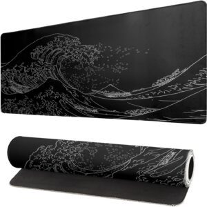 Kanagawa Wave Gaming Mouse Pad