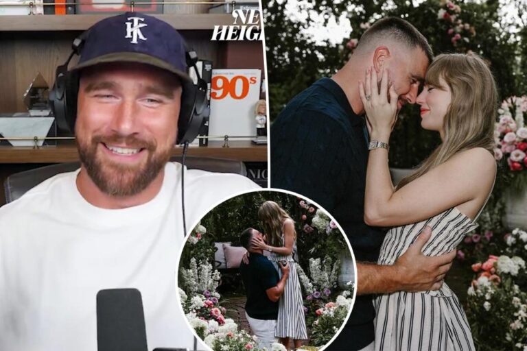 Kelce Opens Up About His Engagement to Swift