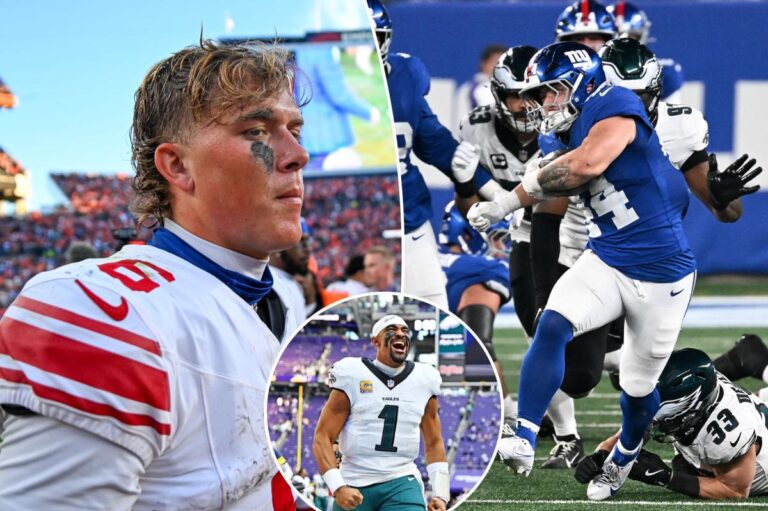 Giants Seek Redemption in Key Rematch Against Eagles
