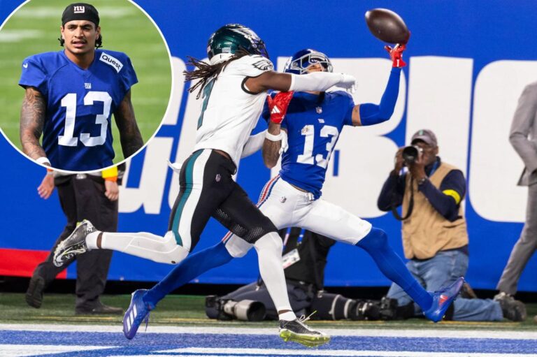 Hyatt Sidelined for Giants’ Eagles Clash
