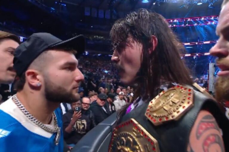 Cam Skattebo Takes on WWE Judgment Day at Raw in Intense Showdown