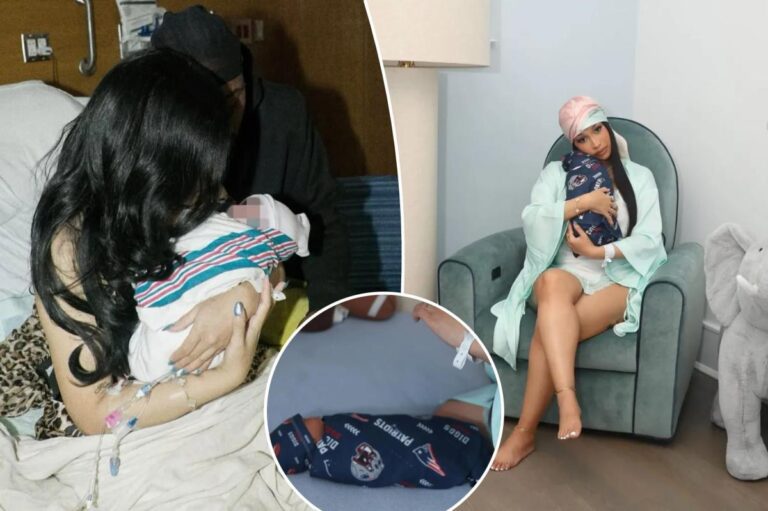 Cardi B and Stefon Diggs Unveil Adorable Baby Photos