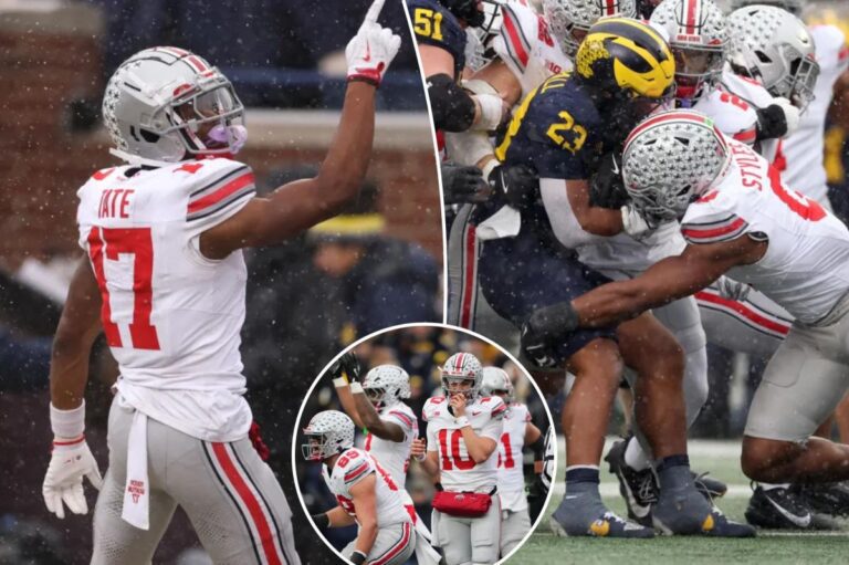 Ohio State Overcomes Michigan to End Rivalry Skid and Make CFP Statement