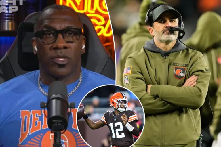 Shannon Sharpe Blames Browns Coach for Shedeur Sanders’ Struggles
