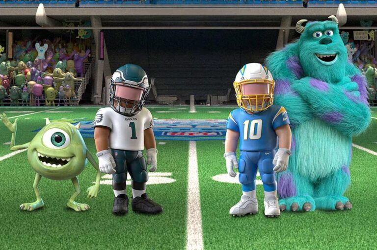 Enjoy Monsters, Inc. Funday Football for Free