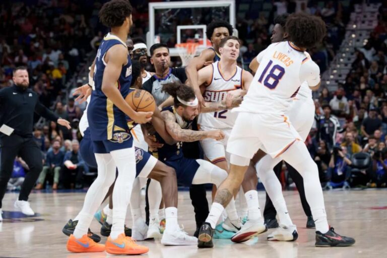 Tempers Flare in Pelicans-Suns Clash as Two Players Ejected