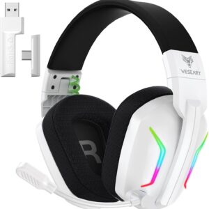 WESEARY Dual Wireless Gaming Headset