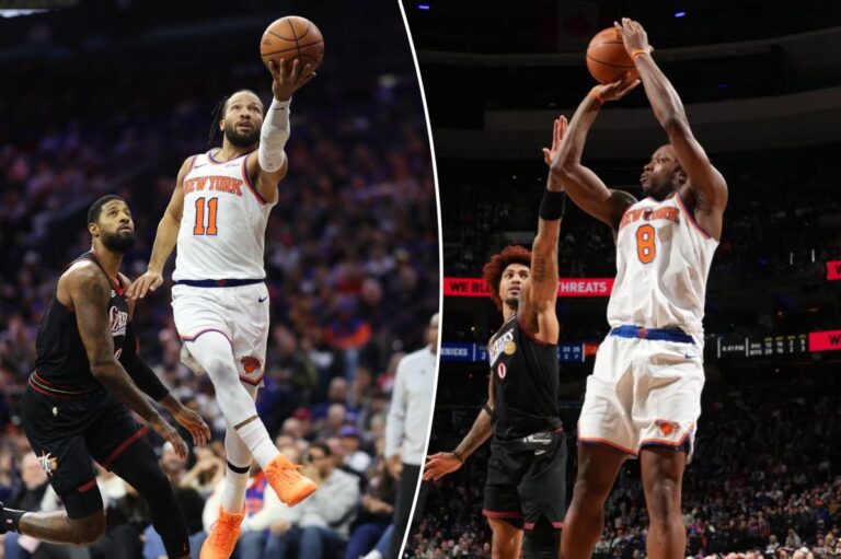 Anunoby’s Clutch Performance Lifts Knicks Over 76ers in Thrilling Rivalry Showdown