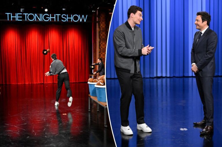 Fernando Mendoza Dazzles Jimmy Fallon with a Stunning Arm Showcase