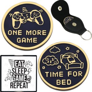 Gamer's Choice Flip Coin Keychain