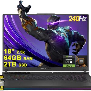 ASUS ROG Strix G18 Gaming Laptop 18" 2.5K 240Hz Ryzen 9 64GB/2TB RTX 5070