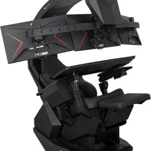 EASECOMFY T2 Throne Multi-Monitor Workstation