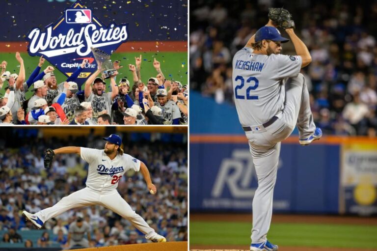 Kershaw’s Departure Leaves a Pitching Void for the Dodgers