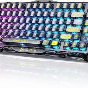 GravaStar Mercury K1 Lite Tri-Mode Mechanical Keyboard