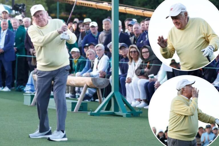 Jack Nicklaus Opens Up About Health Struggles Following Concern Over Masters Tee Shot