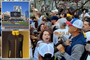 Puff Vest Pandemonium: Size Wars Erupt at Petco Park