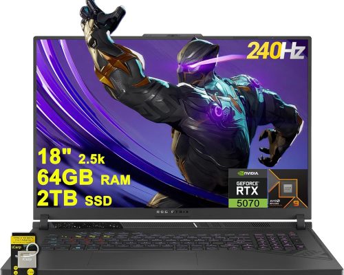 ASUS ROG Strix G18 Gaming Laptop 18" 2.5K 240Hz Ryzen