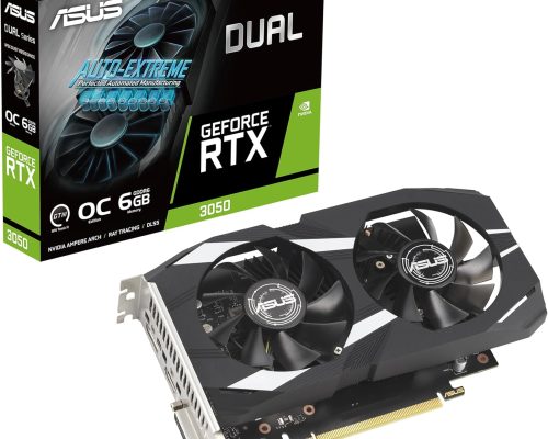 ASUS RTX 3050 OC Gaming Graphics Card 6GB