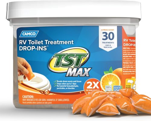 Camco TST MAX RV Toilet Drop-Ins 30-Pack