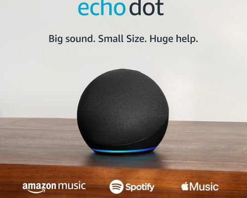Echo Dot Vibrant Speaker - Charcoal