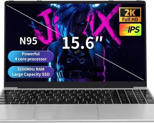 Gaming Laptop N95 3.4GHz 16GB RAM 512GB SSD 15.6" 2K