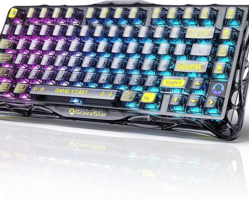 GravaStar Mercury K1 Lite Tri-Mode Mechanical Keyboard