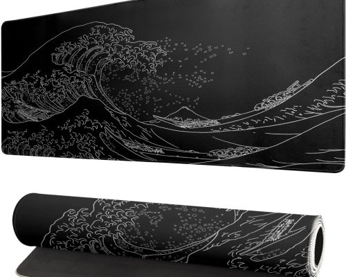 Kanagawa Wave Gaming Mouse Pad