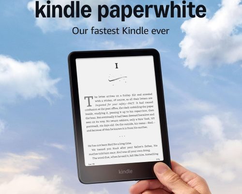 Kindle Paperwhite 16GB - Fastest Ever with 7" Glare-Free Display