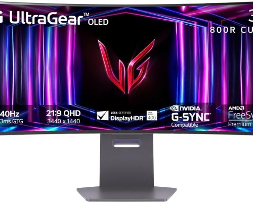 LG Ultragear 34-inch OLED Curved Gaming Monitor 240Hz
