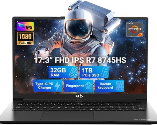 NIMO 17.3" Ryzen 7 Gaming Laptop - 32GB RAM, 1TB