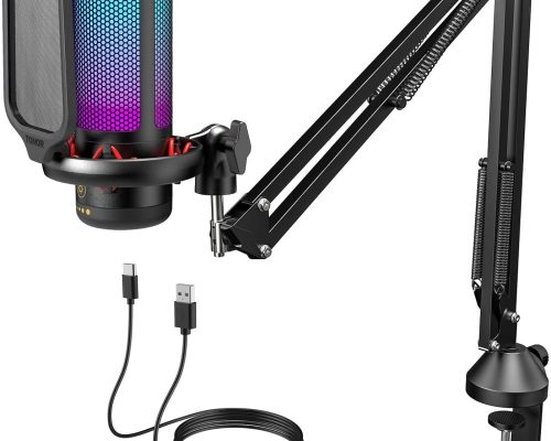 TONOR TC310+ USB Streaming Microphone Set