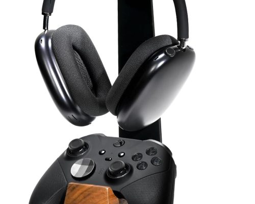 UPERGO Walnut Gaming Headset Stand
