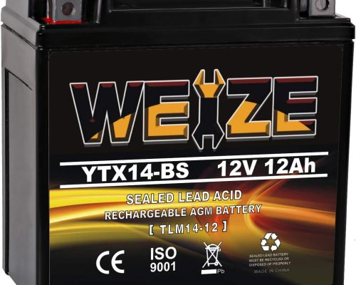 Weize YTX14-BS High-Performance AGM Battery