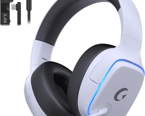 Wireless 7.1 Gaming Headset with Noise-Canceling Mic - Bluetooth 5.3,